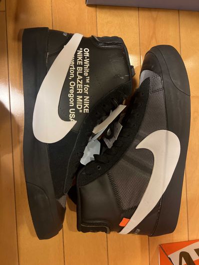 Off-White × Nike Blazer Studio Mid "Grim Reaper"