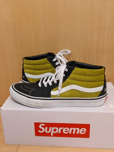 Vans Sk8-Mid Supreme "Crocodile Corduroy"