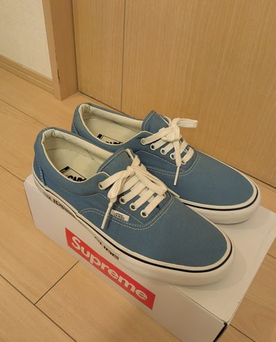 Supreme × Vans Era Pro "Motion Logo Blue"