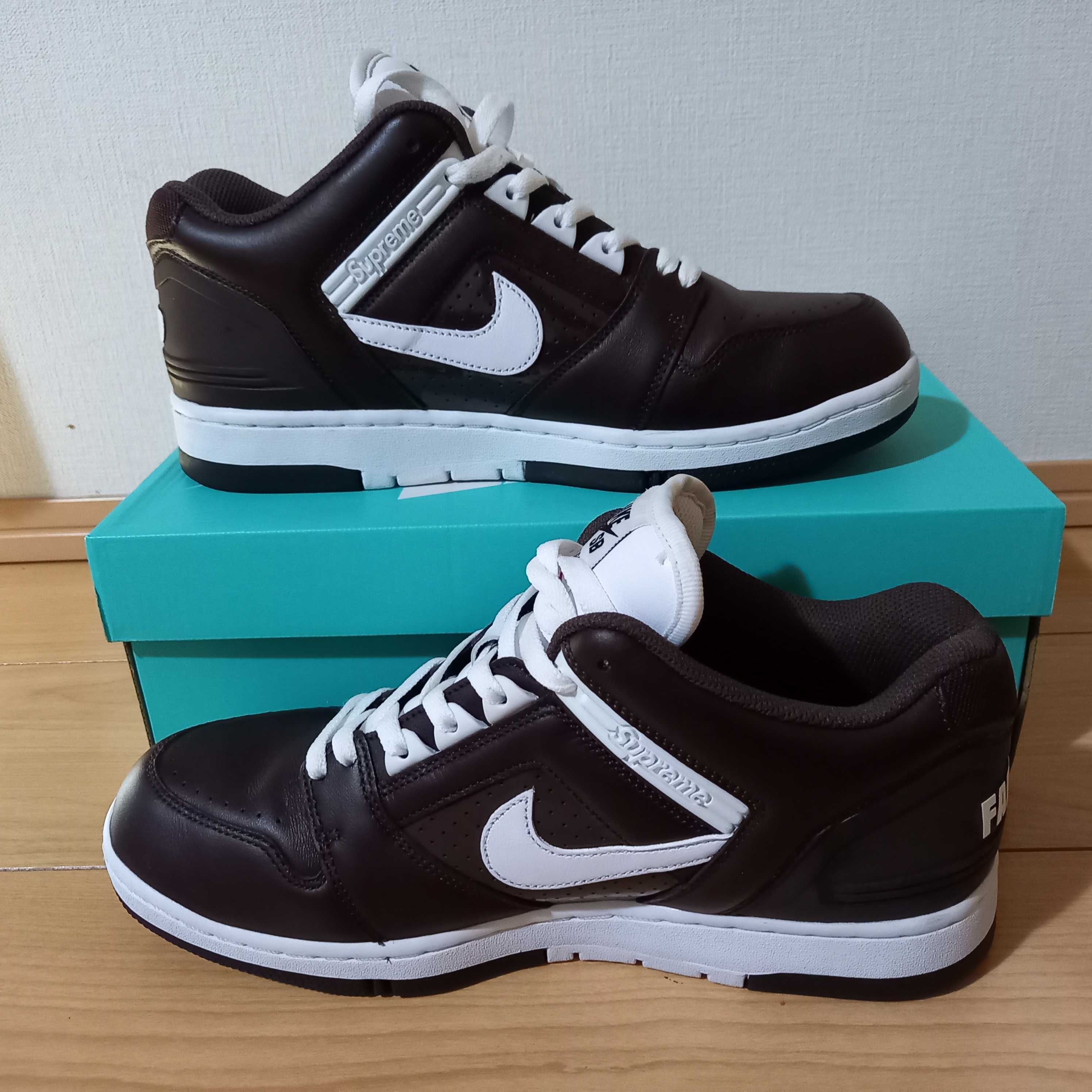 Supreme × Nike SB Air Force 2 Low "Baroque Brown"