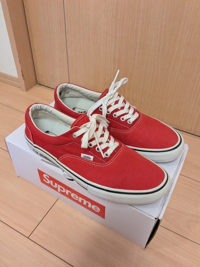 Supreme × Vans Era Pro "Motion Logo Red"