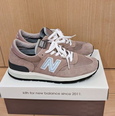 KITH × New Balance 990V1 "Dusty Rose"