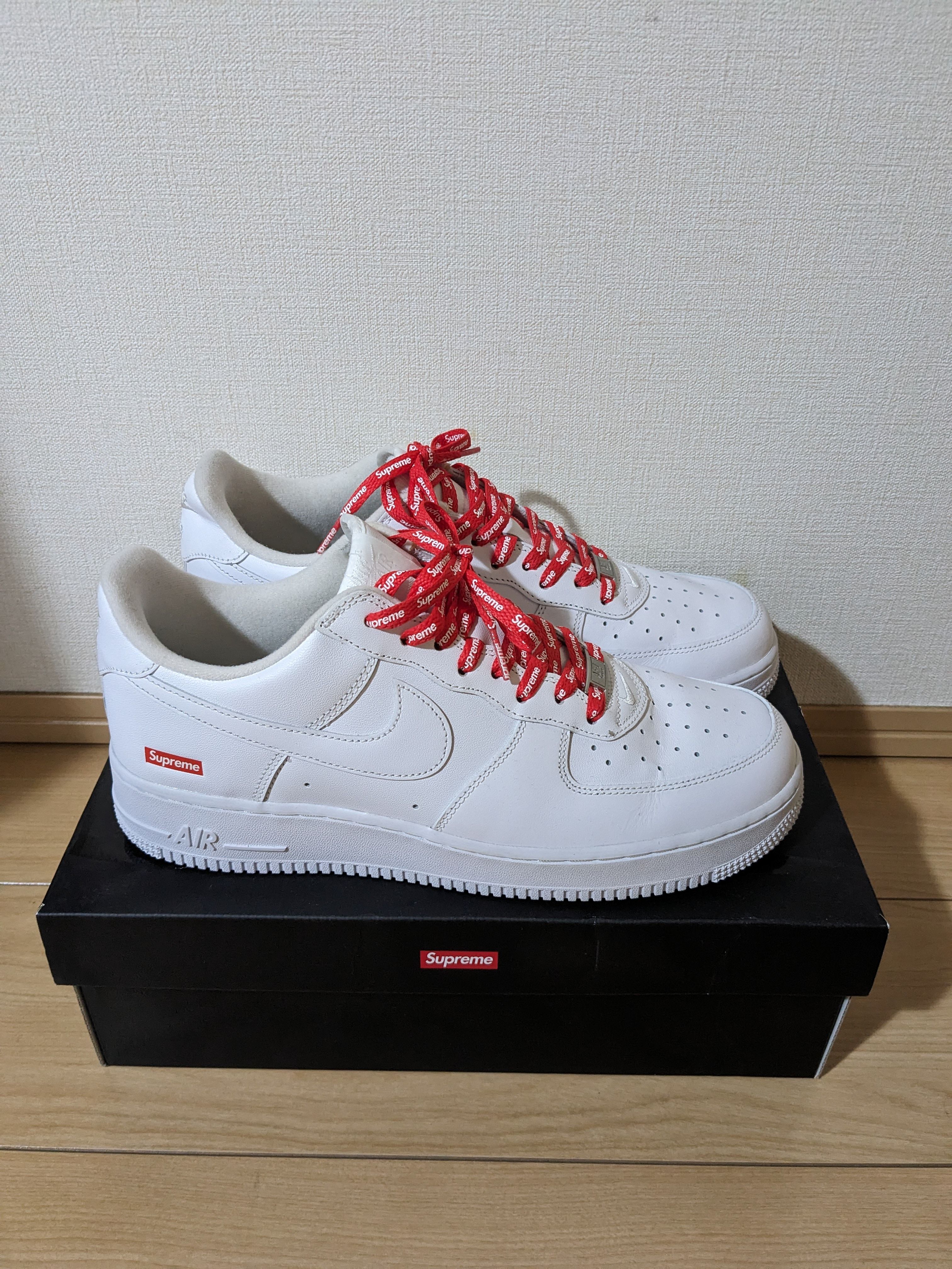 Supreme × Nike Air Force 1 Low "White"