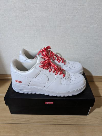 Supreme × Nike Air Force 1 Low "White"