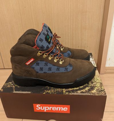 Supreme × Timberland Field Boot "Brown"