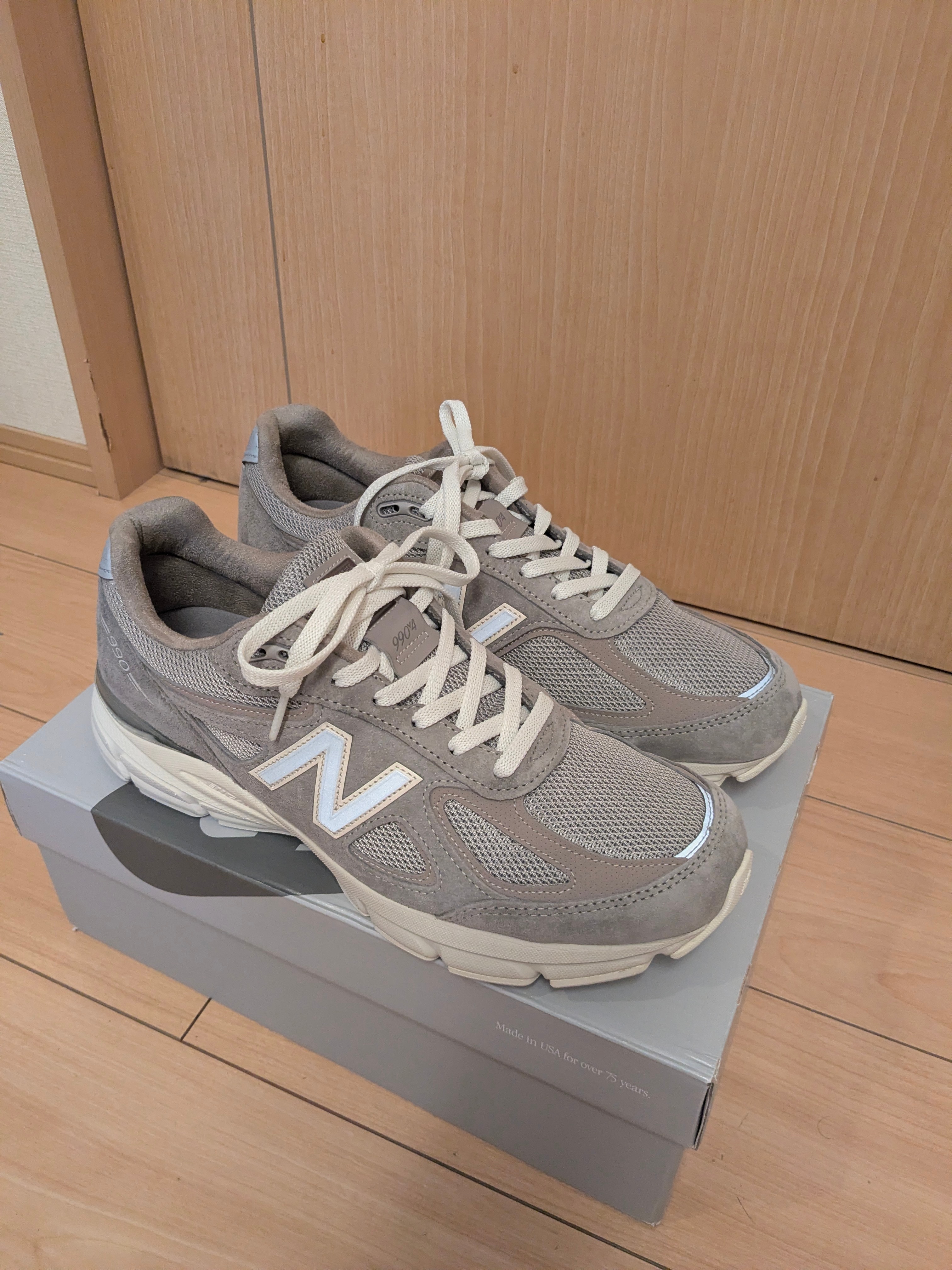 KITH × New Balance 990V4 "Moonrock"