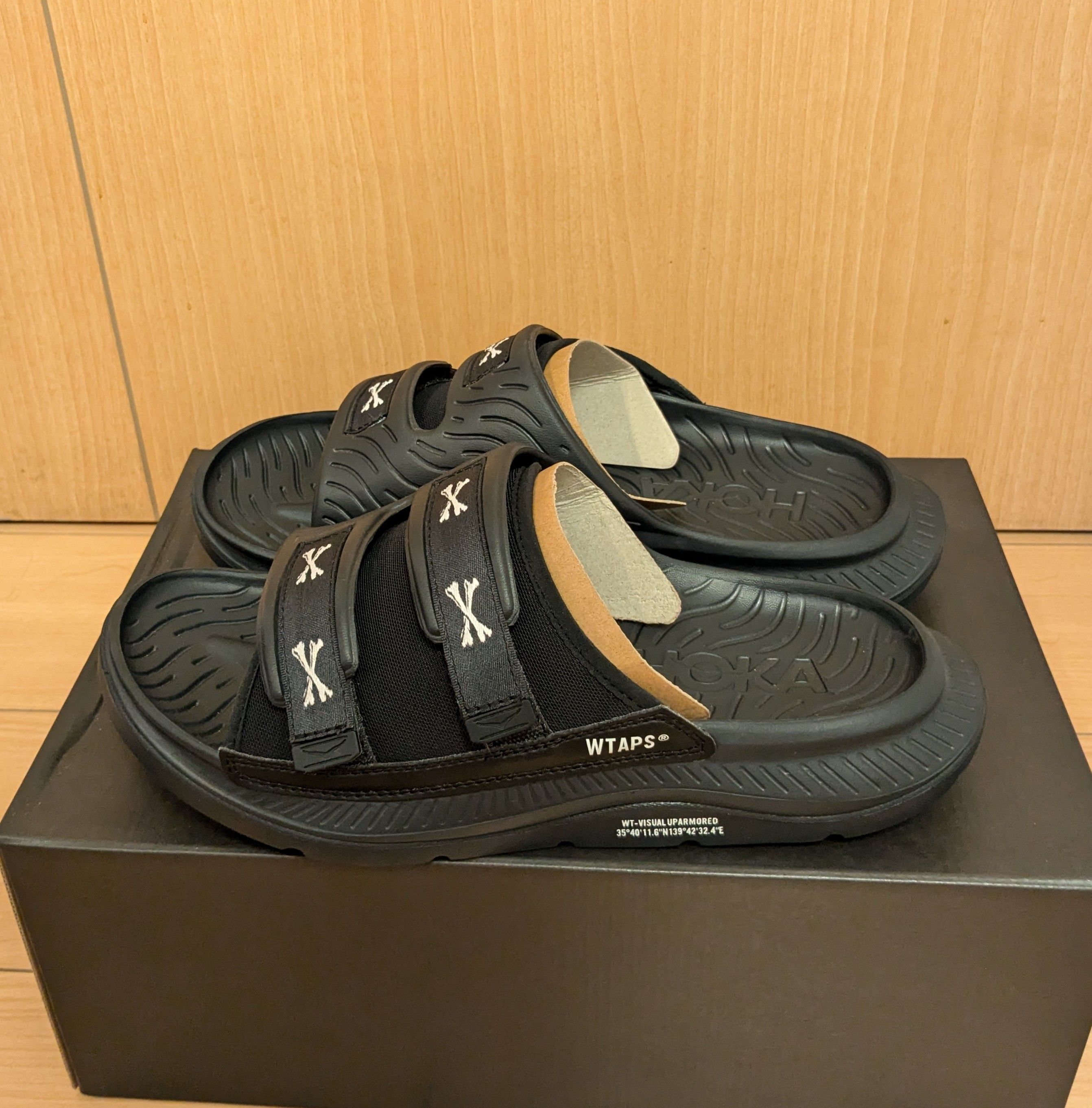 WTAPS × Hoka Ora Luxe "Black" (1155398-JLC)