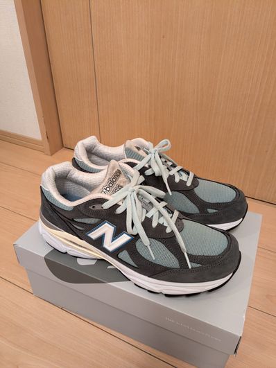 KITH × New Balance 990V3 "Steel Blue"