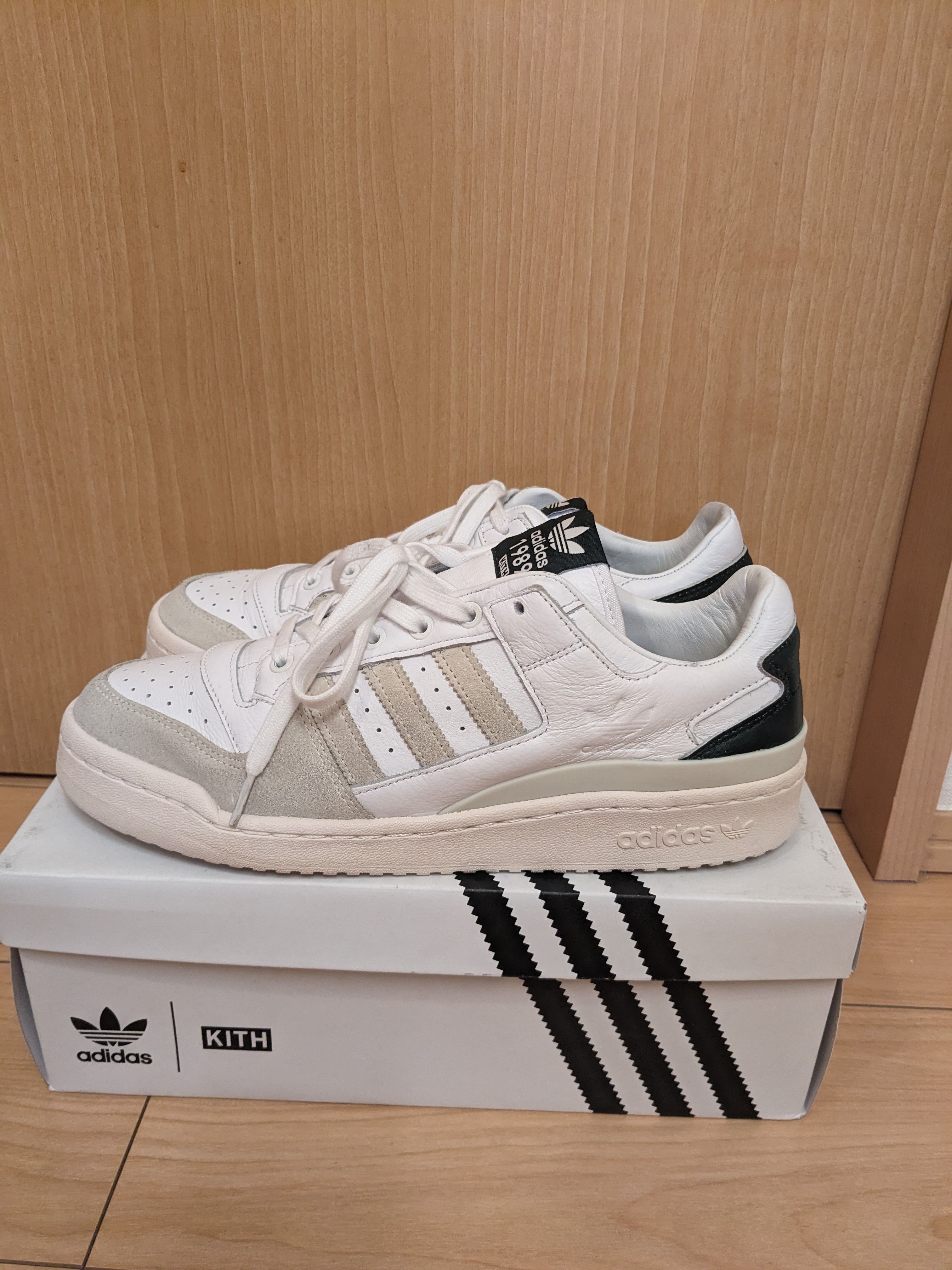 KITH × adidas Forum Low "White/Black"