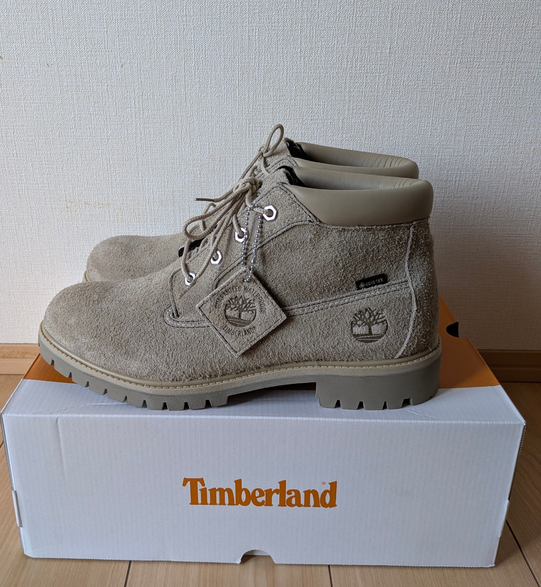 nonnative × Timberland Chukka Boot Vibram GORE-TEX "Medium Beige"