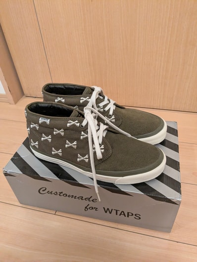 WTAPS × Vans OG Chukka Boot LX "Olive Crossbones"