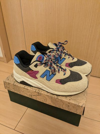 Levi's × New Balance 580 "Beige/Grey/Blue"