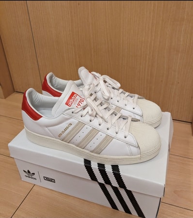 KITH × adidas Superstar "White/Red"