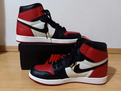 Nike Air Jordan 1 Retro High OG "Bred Toe"