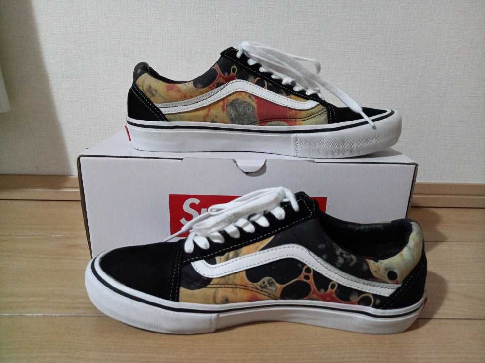 Andres Serrano × Supreme × Vans Old Skool Blood and Se II 