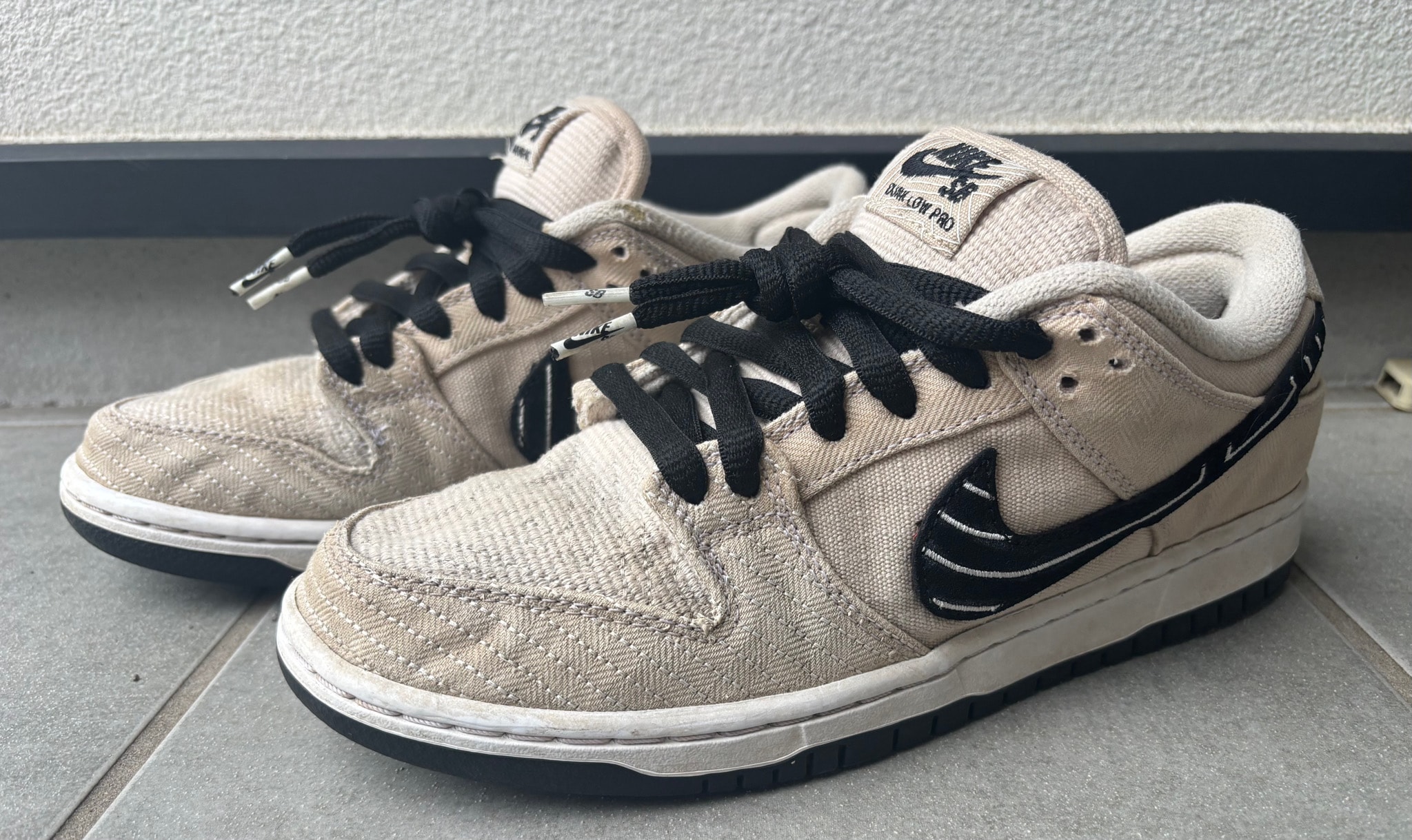 Albino & Preto × Nike SB Dunk Low Pro QS "Pearl White"