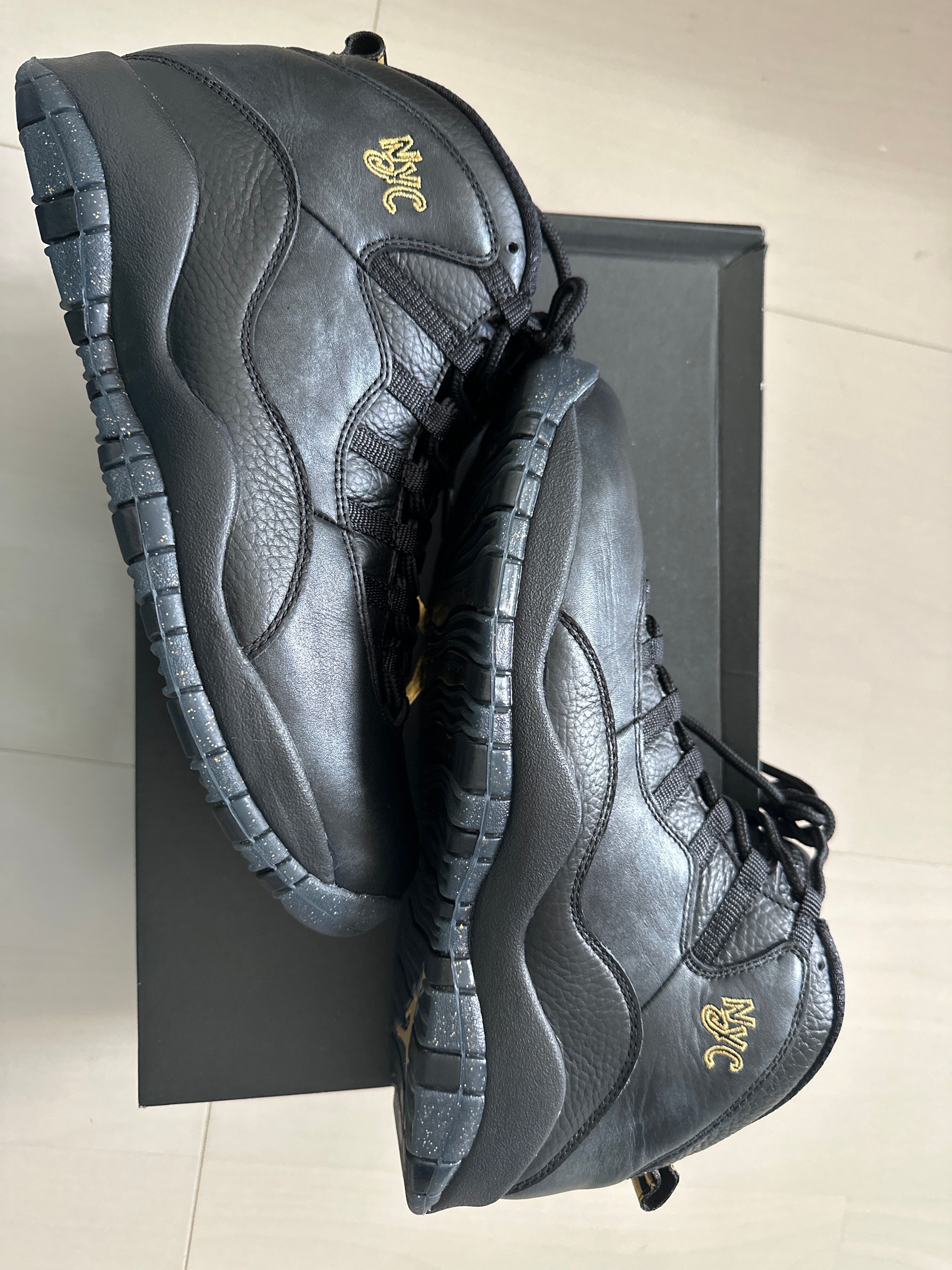 NIKE AIR JORDAN 10 RETRO "BLACK"