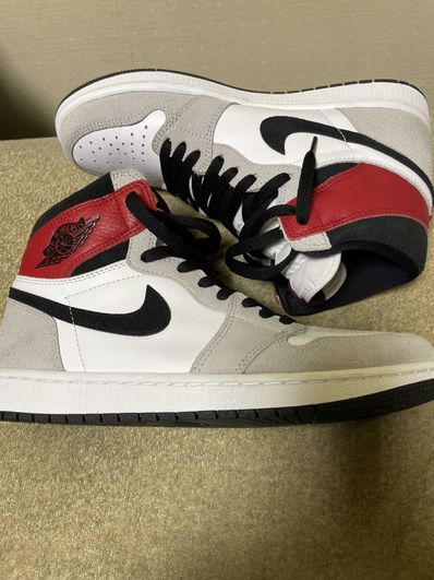 Nike Air Jordan 1 High OG "White/Black/Light Smoke Grey"