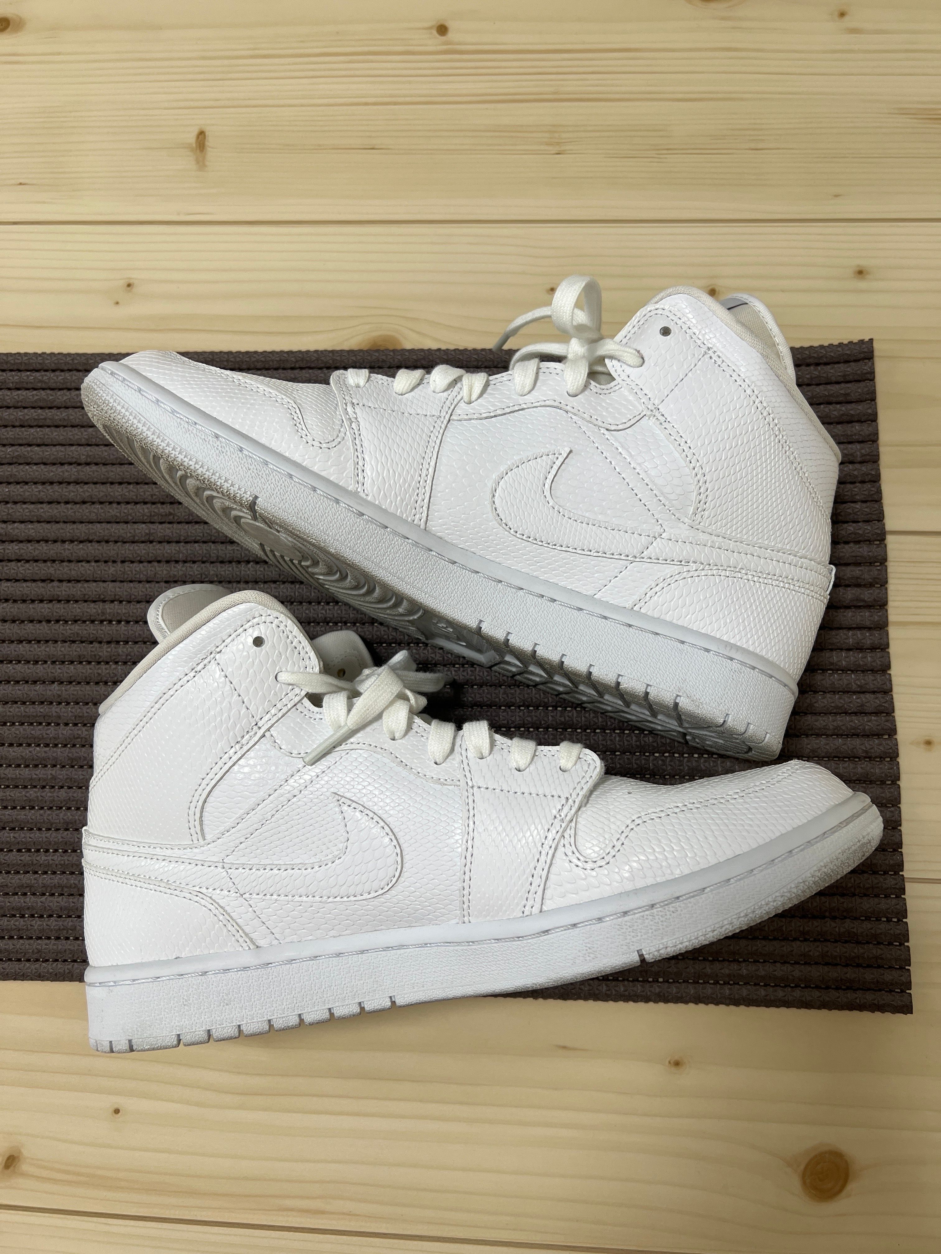 Nike Women's Air Jordan 1 Mid "Snake Skin"