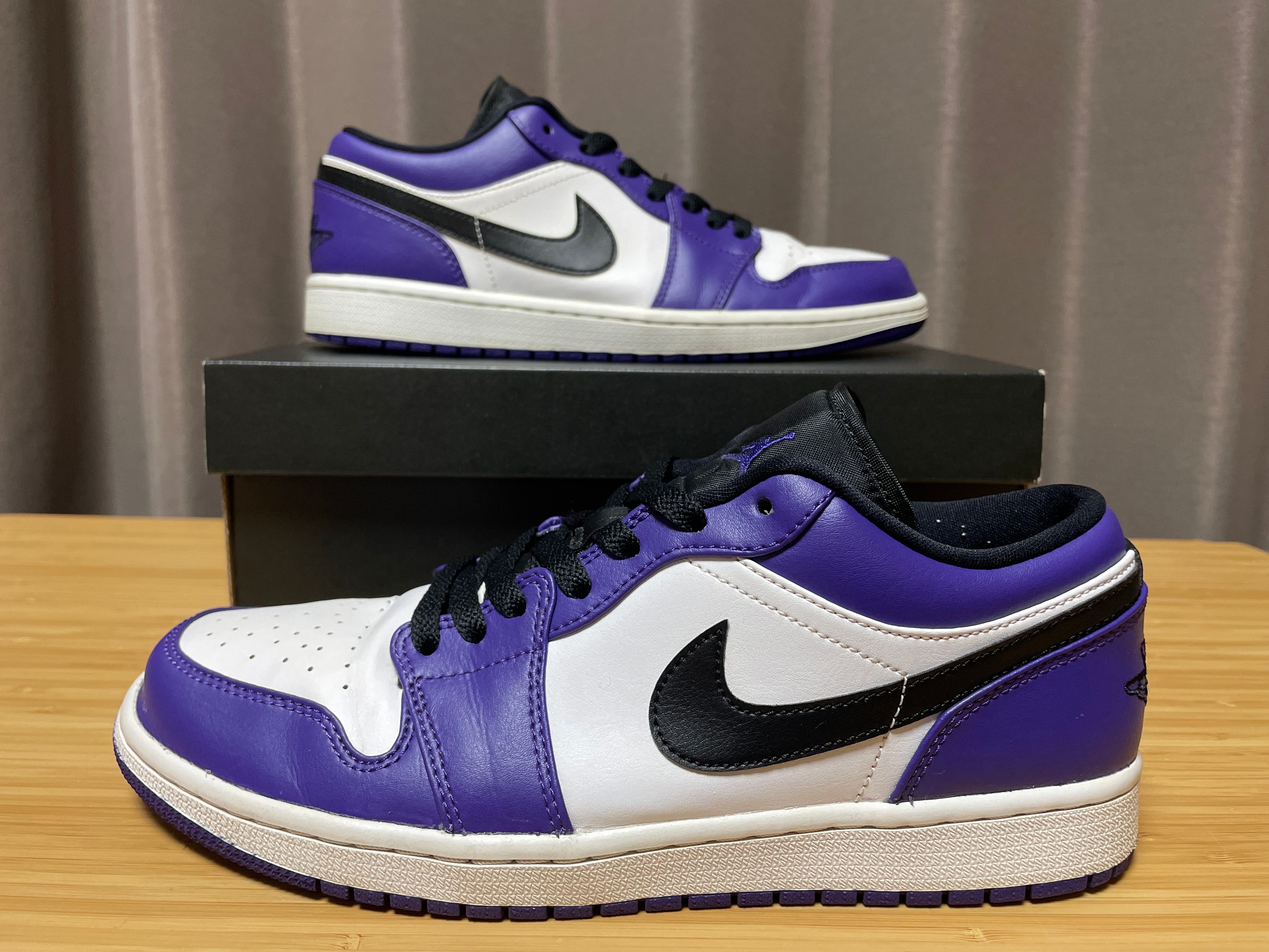 NIKE AIR JORDAN 1 LOW "COURT PURPLE"