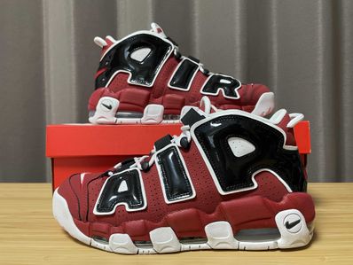 Nike Air More Uptempo ’96 "Black and Varsity Red" (2021)