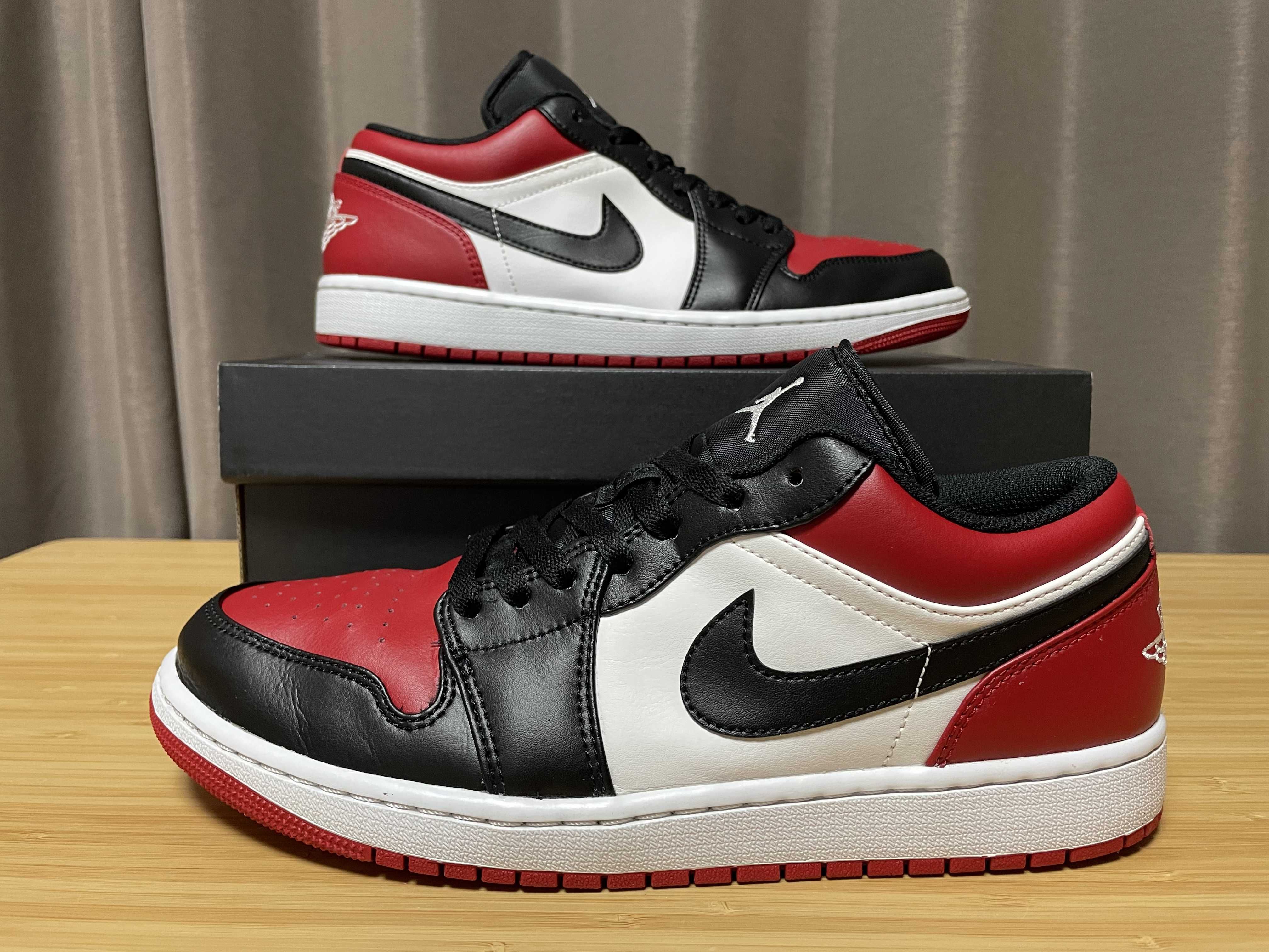 Nike Air Jordan 1 Low "Bred Toe"