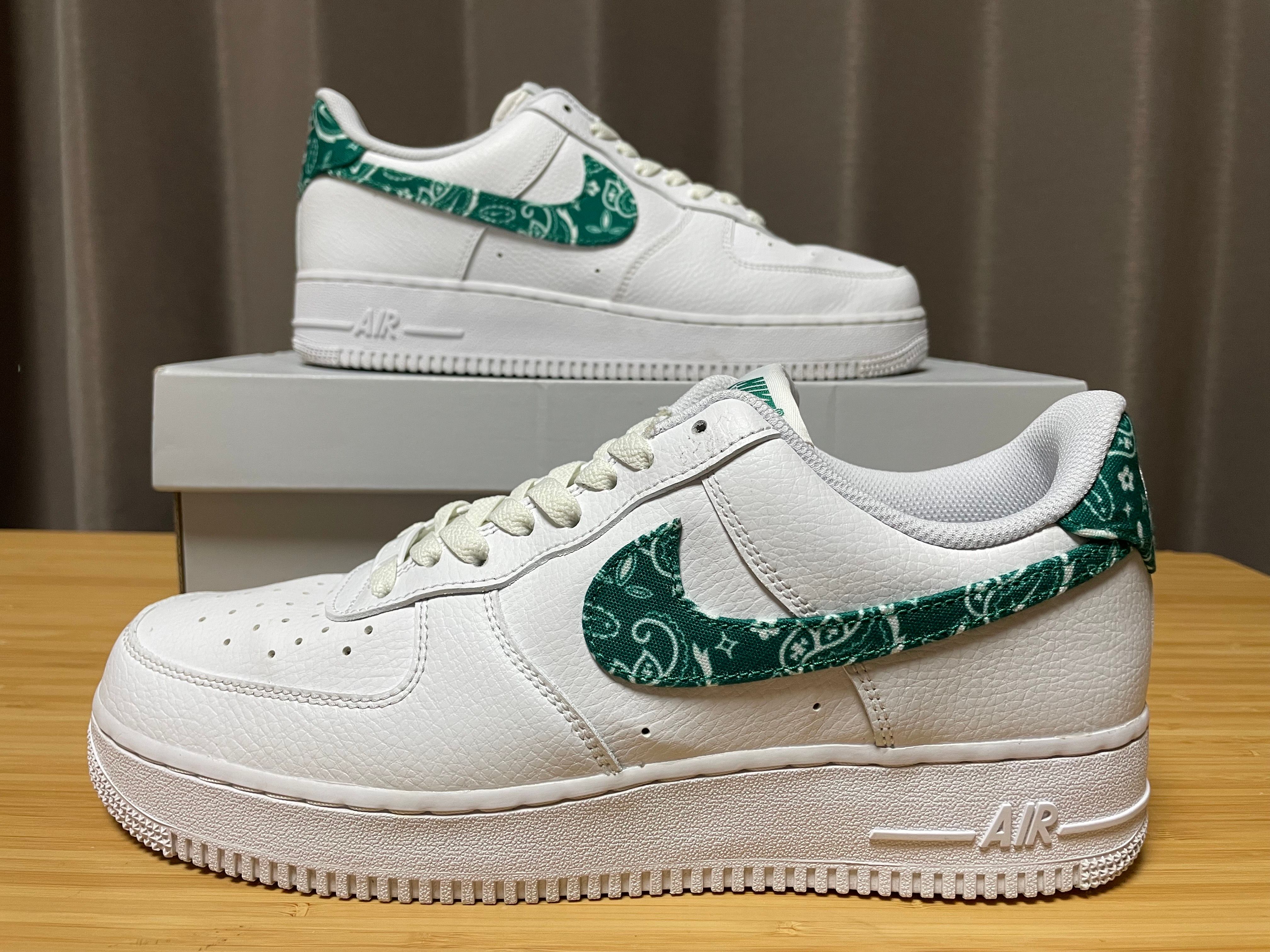 Nike Women's Air Force 1 Low '07 Essential "Green Paisley"