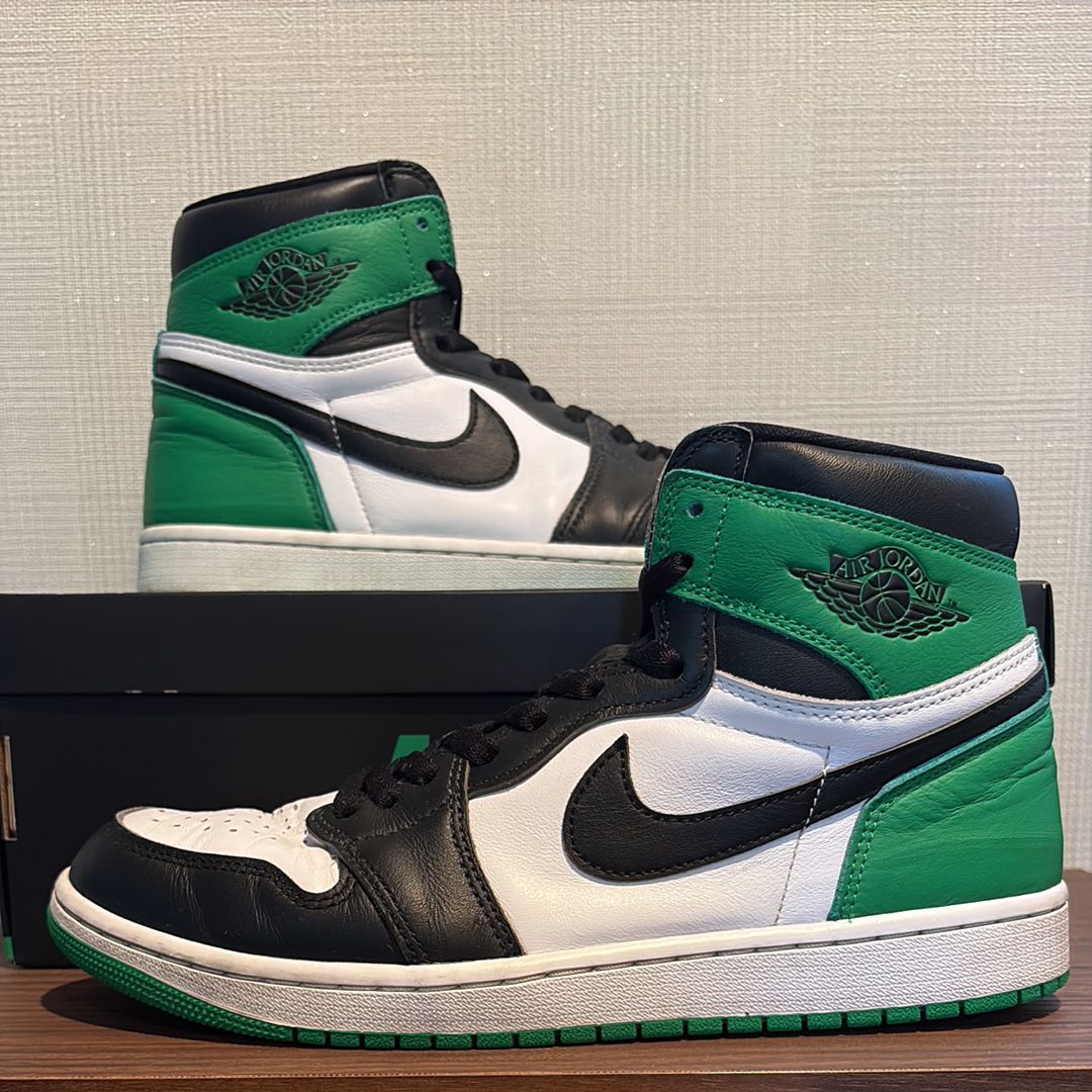 Nike Air Jordan 1 Retro High OG "Celtics/Black and Lucky Green" (2023)