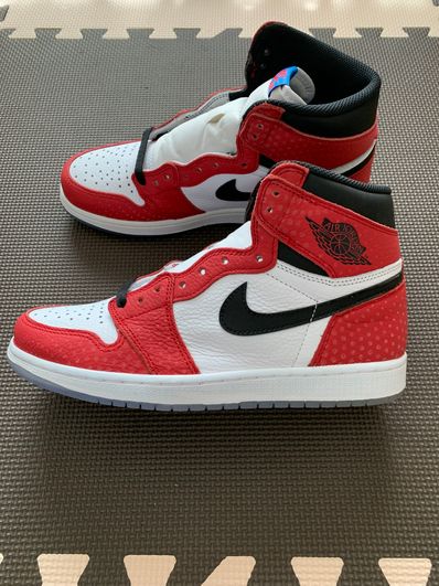 Spiderman × Nike Air Jordan 1 Origin Story "Gym Red/White/Photo Blue/Black"