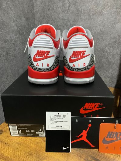Nike Air Jordan 3 Retro OG "Fire Red" (2022)