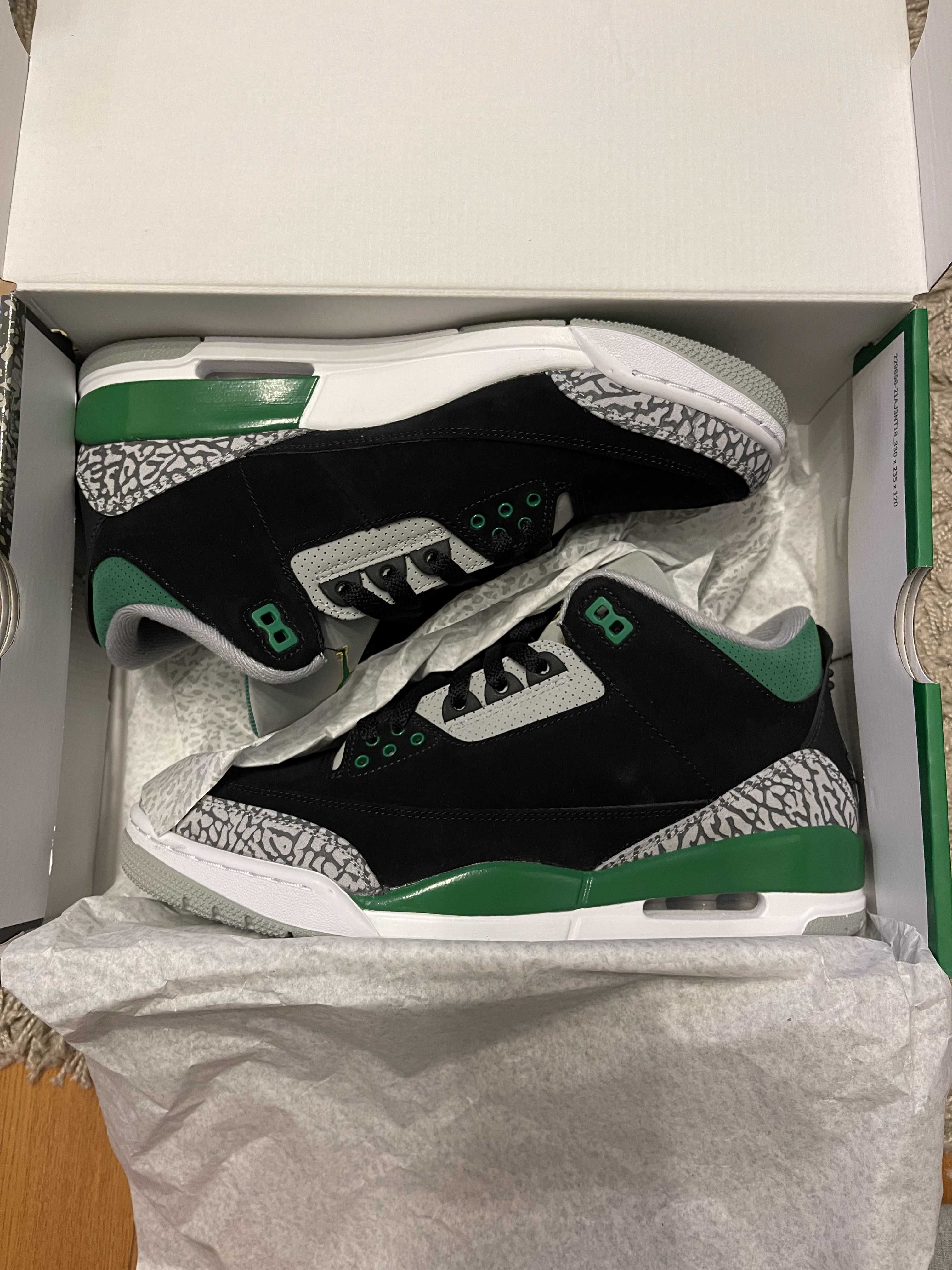 Nike Air Jordan 3 "Pine Green"