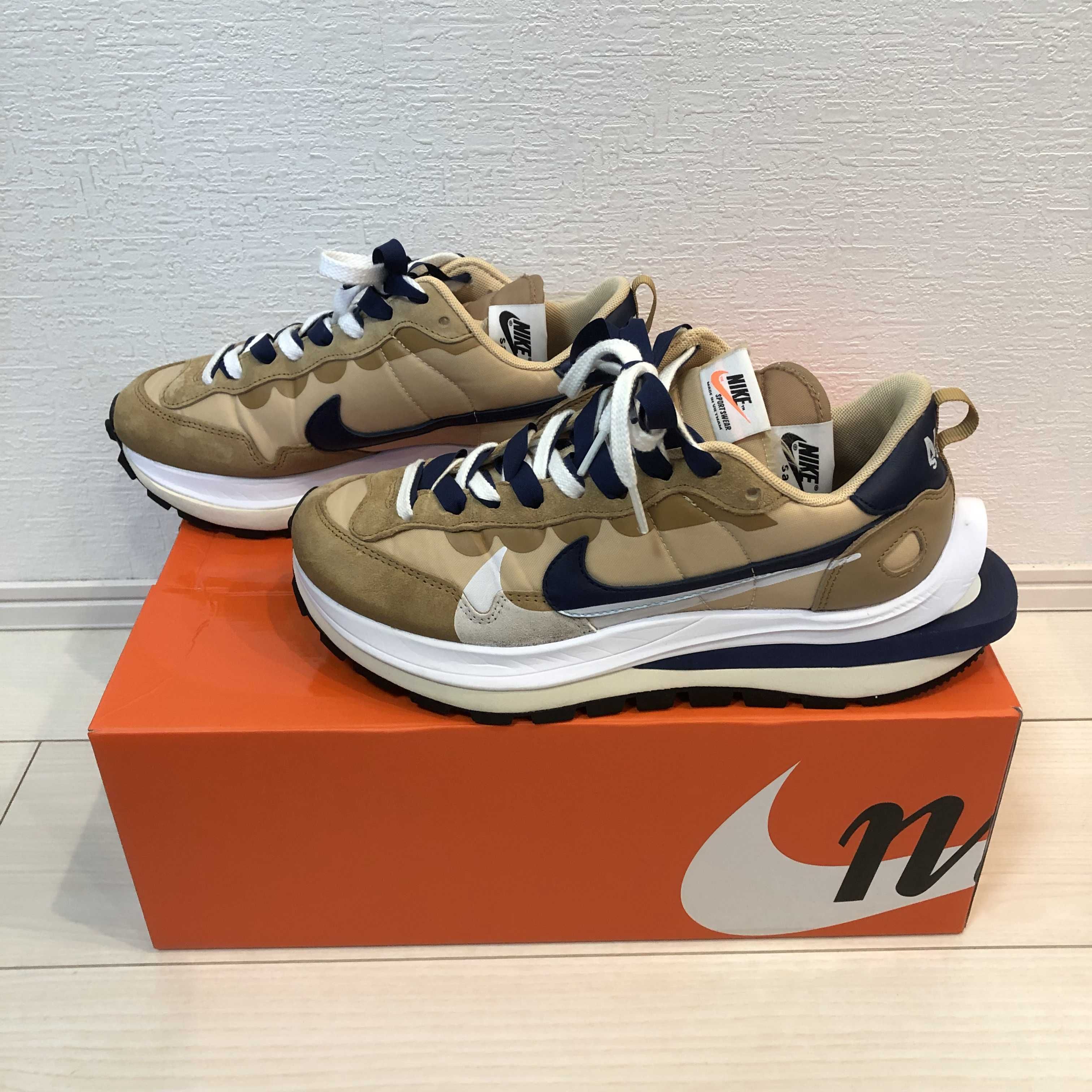 Sacai × Nike Vapor Waffle "Sesame And Blue Void"