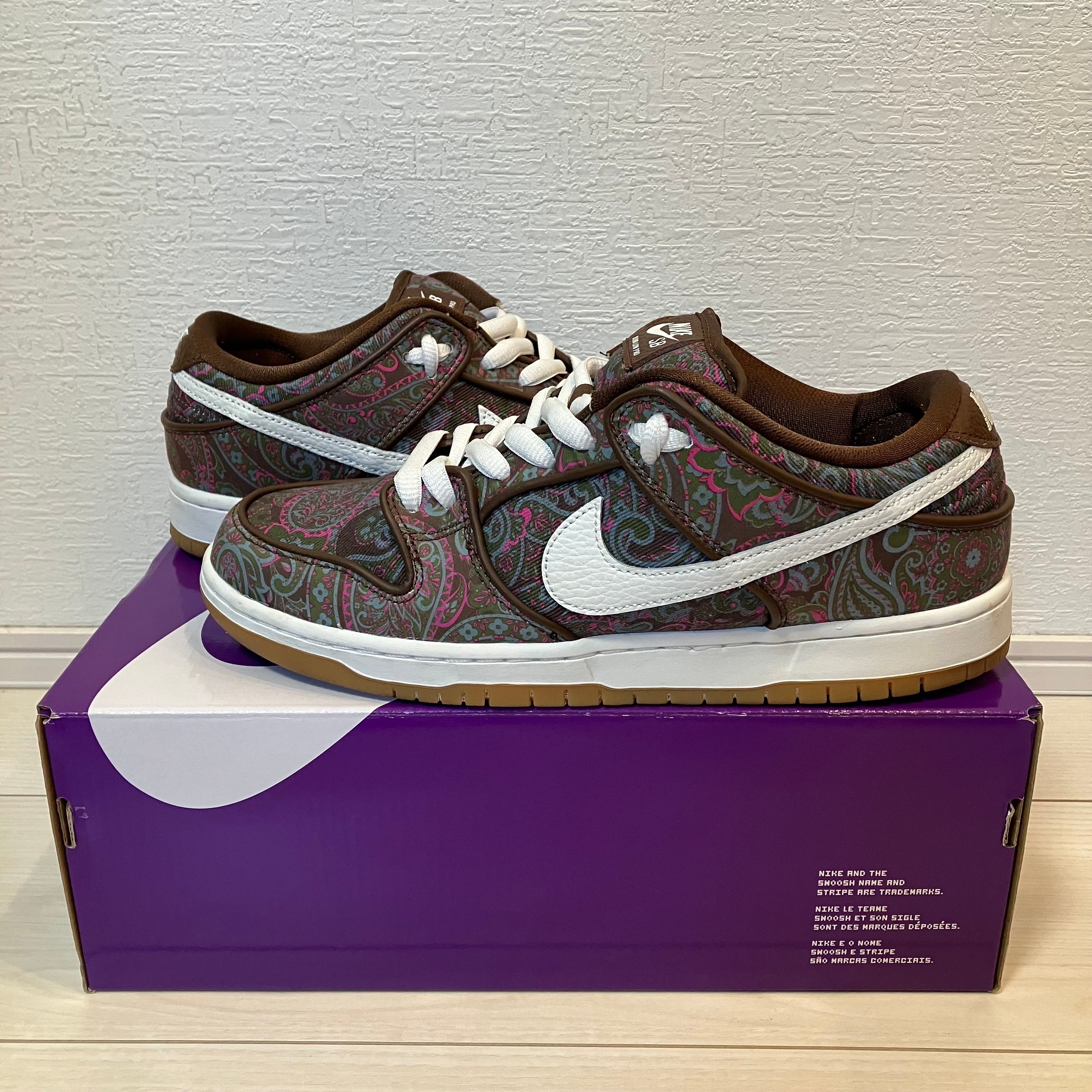 Nike SB Dunk Low PRM "Brown Paisley"