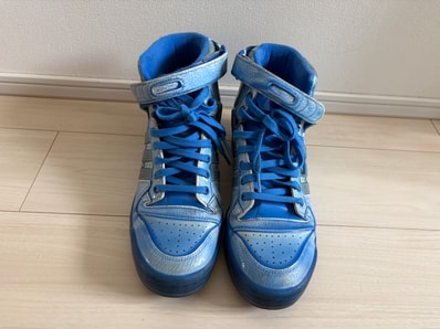 Jeremy Scott adidas forum dipped "Blue"