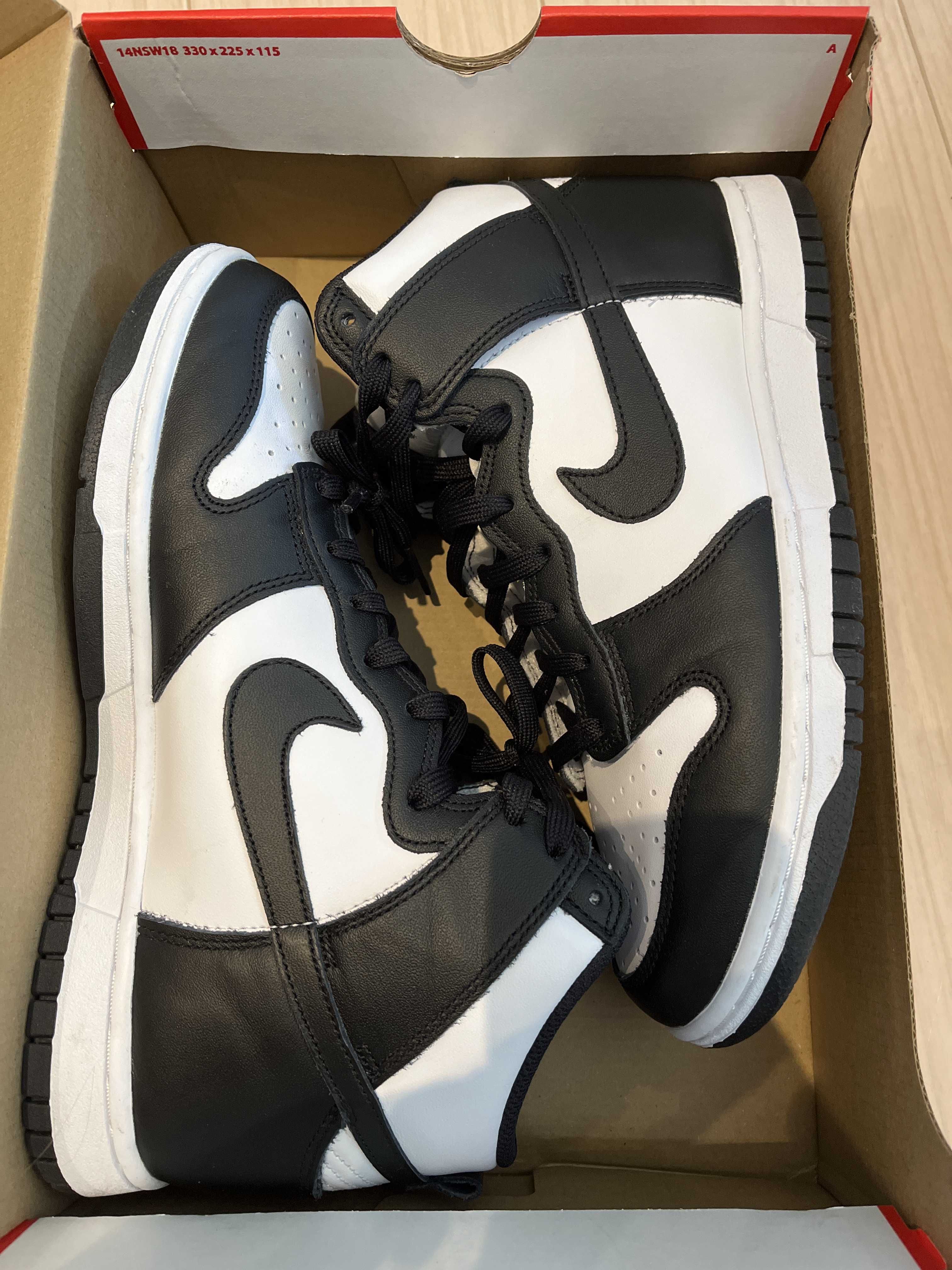 Nike Women's Dunk High "Black and White"