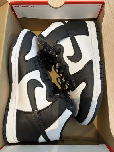 Nike Women's Dunk High "Black and White"