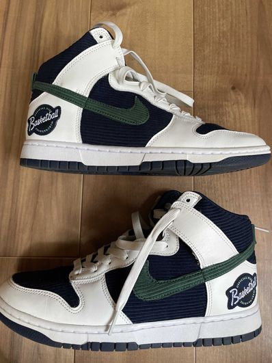 Nike Dunk High EMB "College Navy"