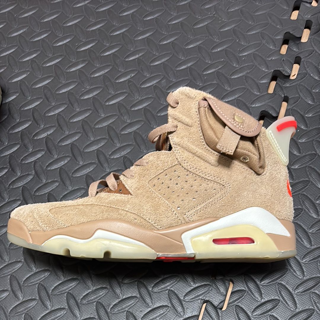 Travis Scott × Nike Air Jordan 6 "British Khaki"
