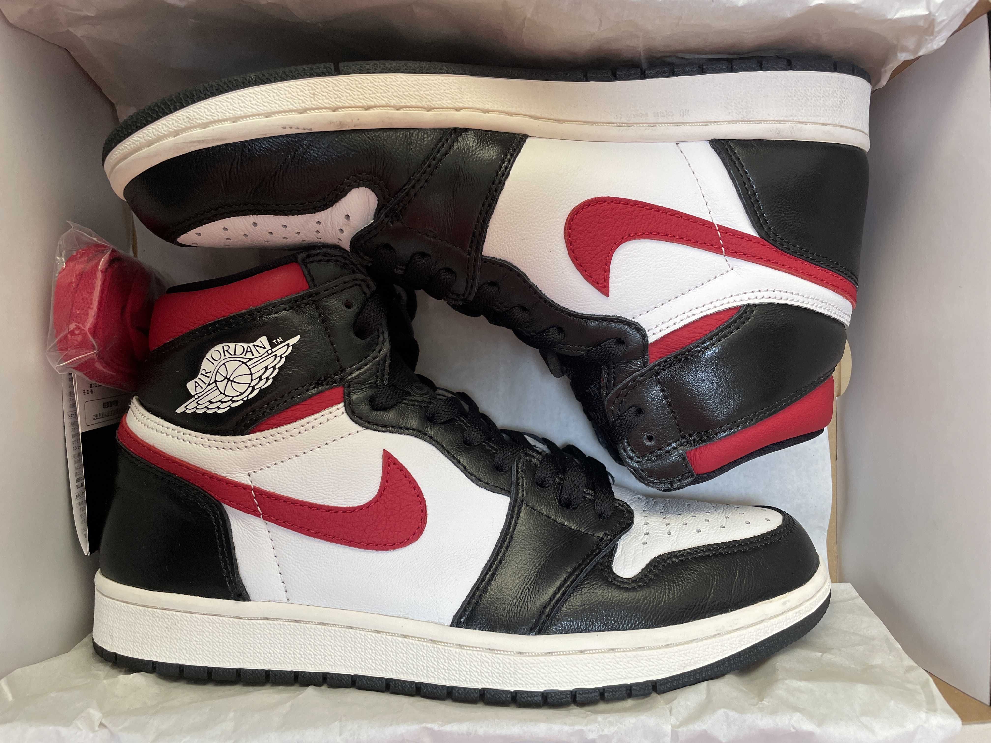 Nike Air Jordan 1 Retro High "Black/White/Sail/Gym Red"    