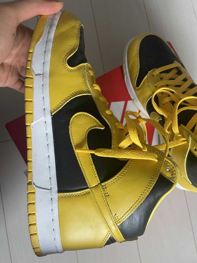 Nike Dunk High "Black/Varsity Maize"