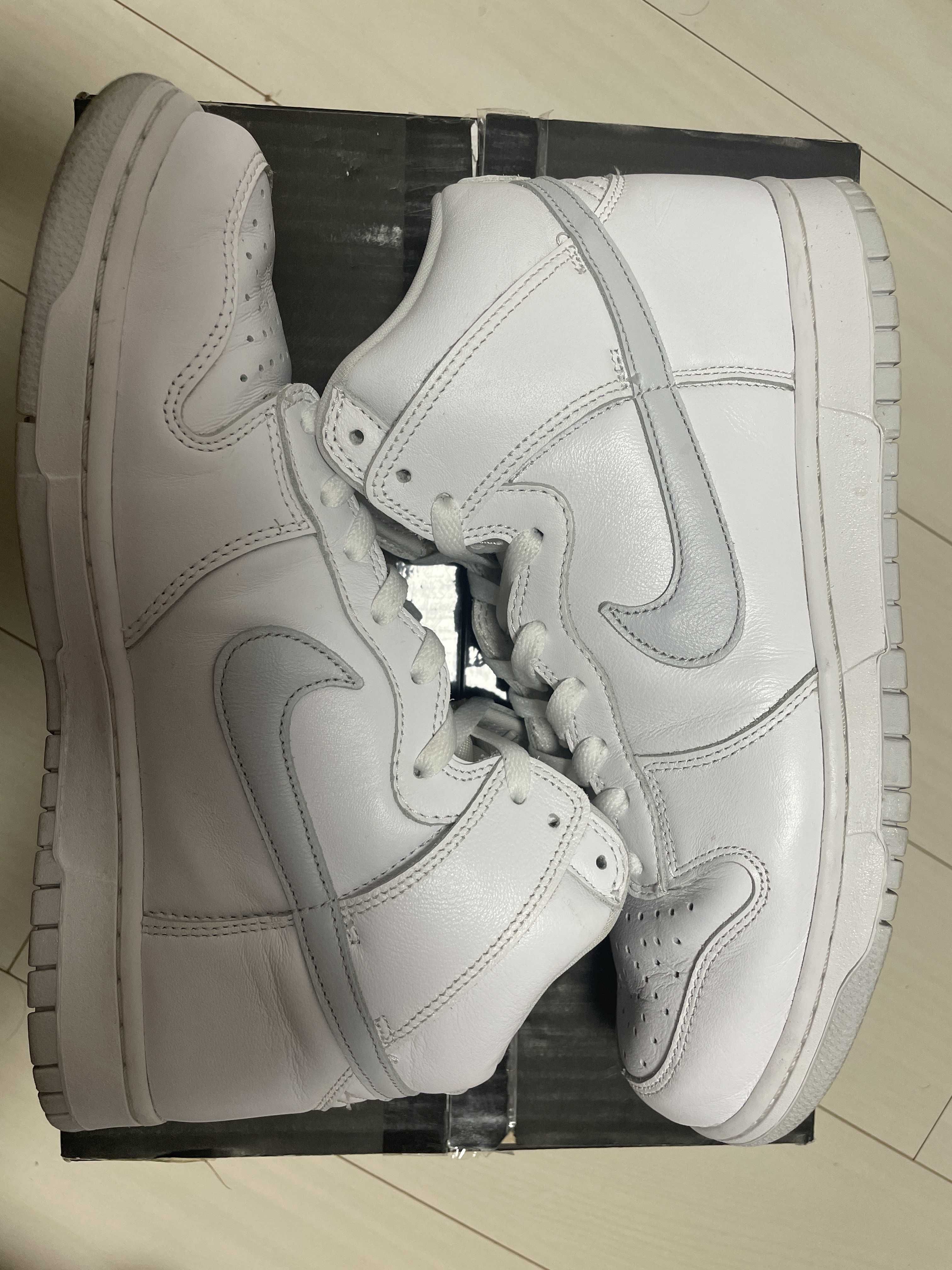 Nike Dunk High "Pure Platinum"