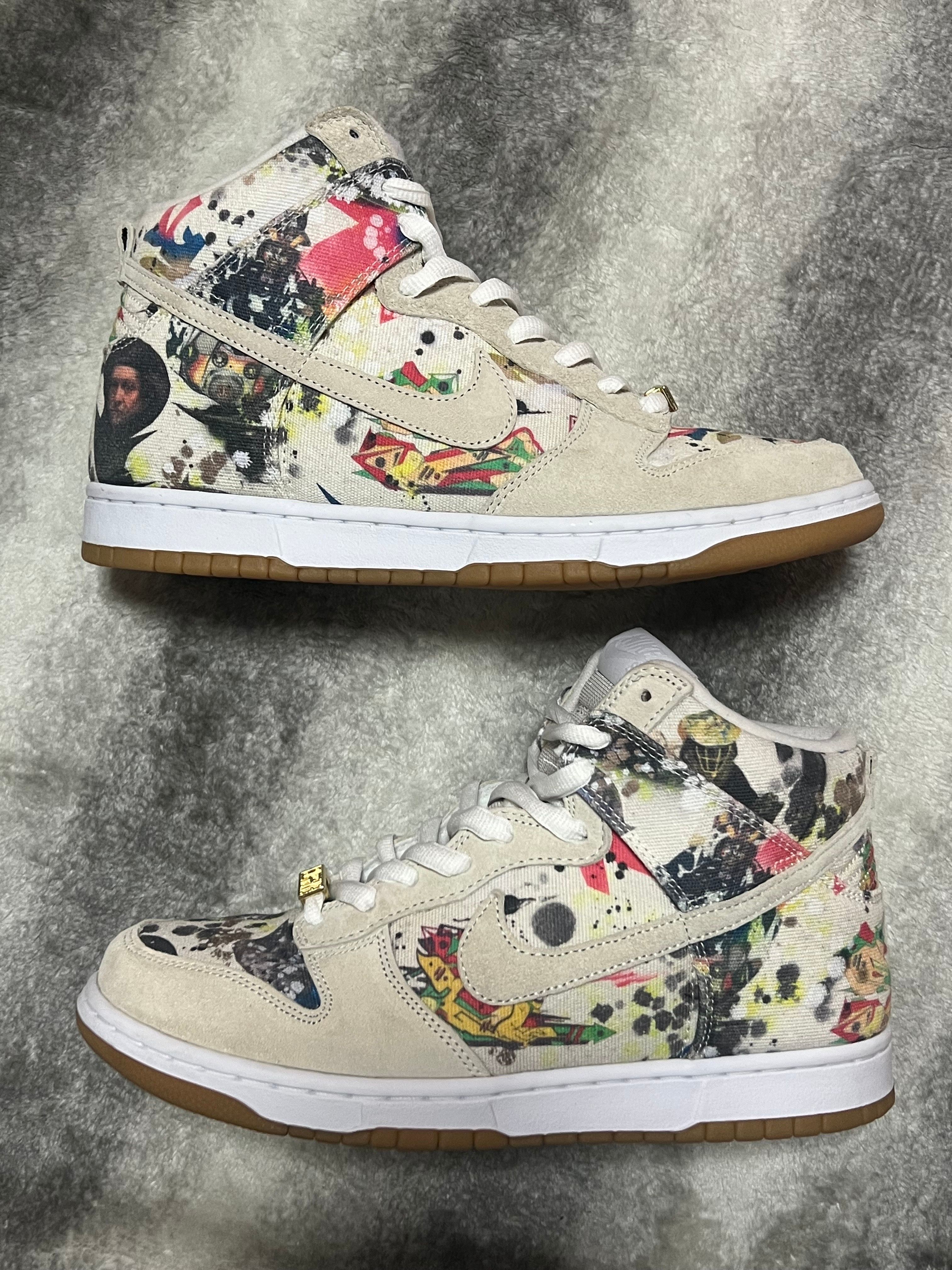 Supreme × Nike SB Dunk High "Rammellzee"