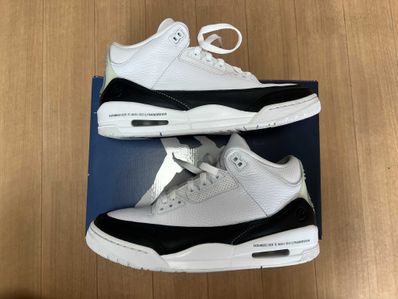 Fragment × Nike Air Jordan 3 "White/Black"
