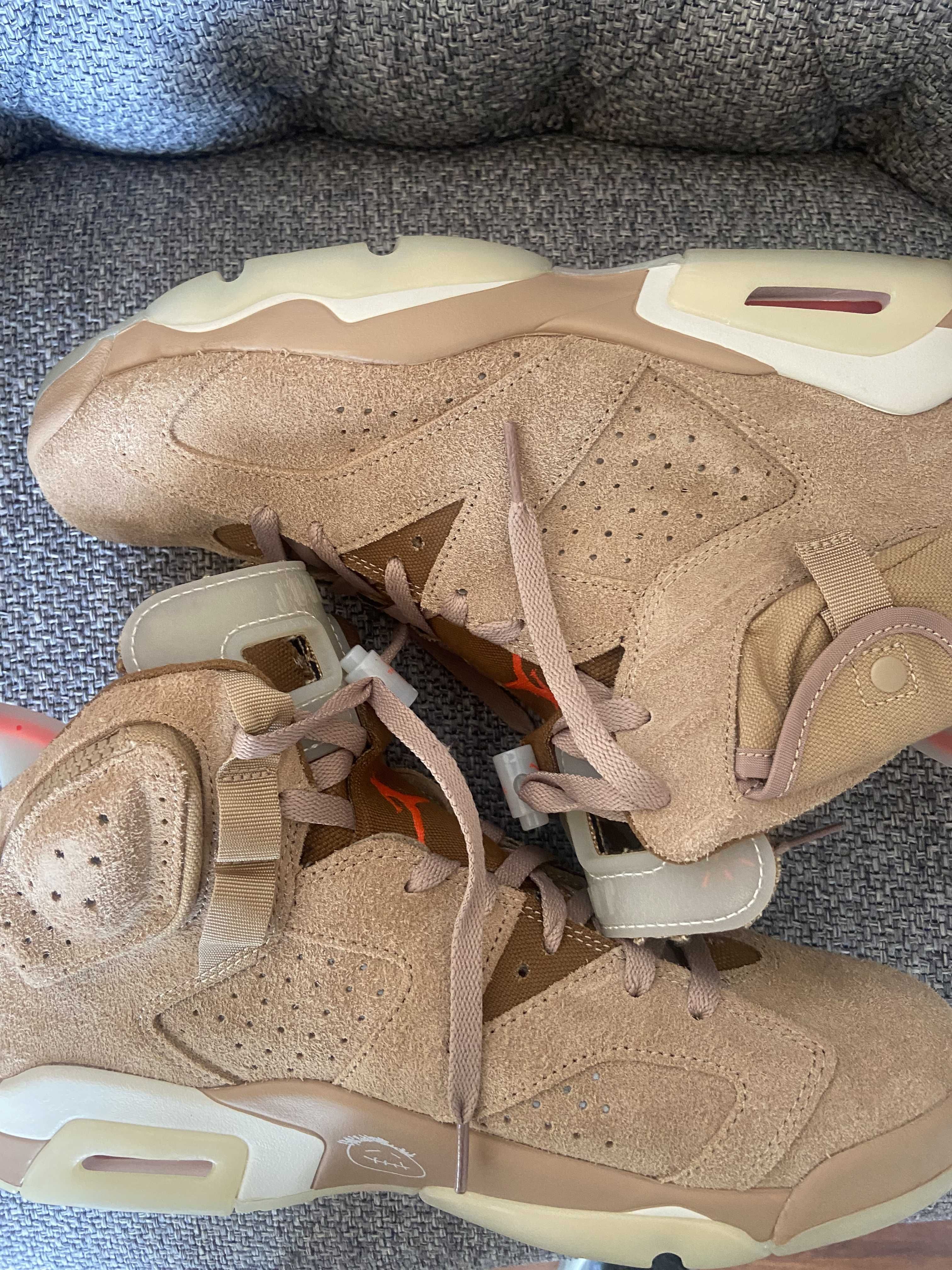 Travis Scott × Nike Air Jordan 6 "British Khaki"