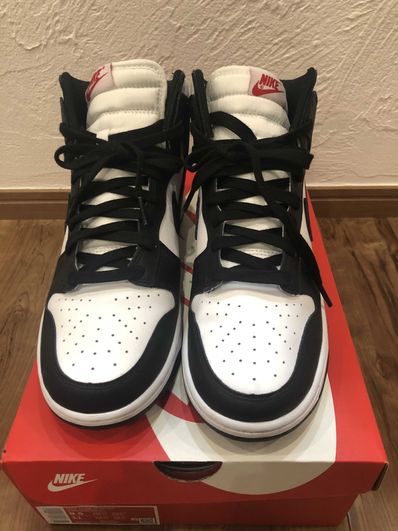 Nike Dunk High "Black and White"