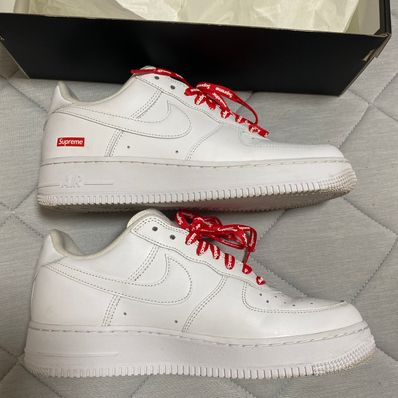 Supreme × Nike Air Force 1 Low "White"