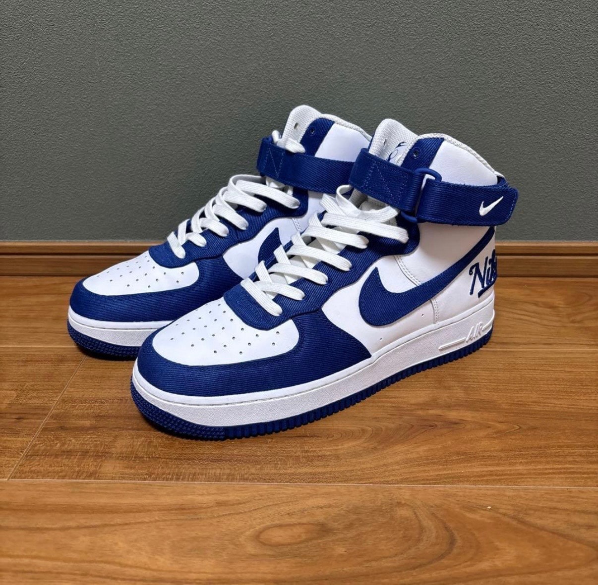 Nike Air Force 1 High EMB "Dodgers"