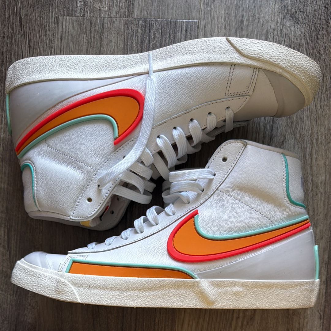Nike Blazer Mid Infinite "White Kumquat"