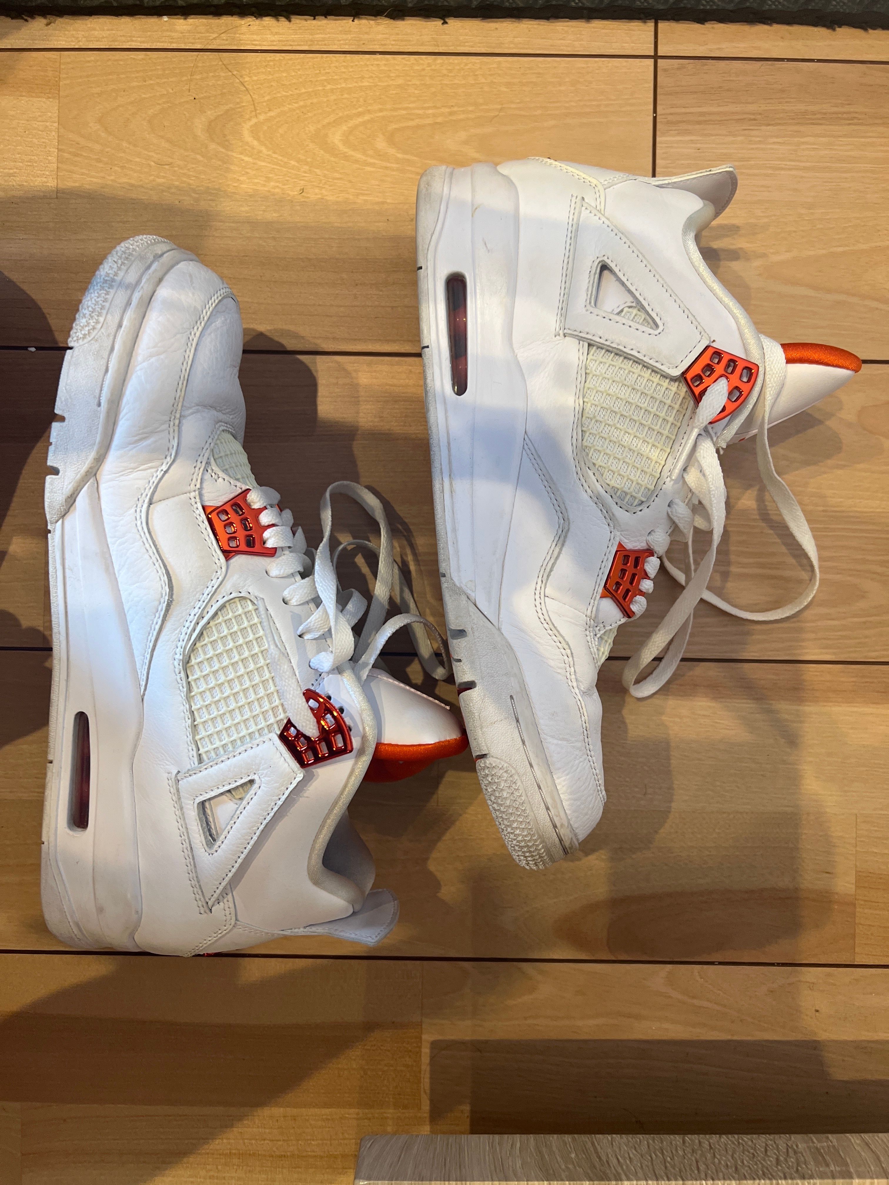 Nike Air Jordan 4 Retro "White/Team Orange"