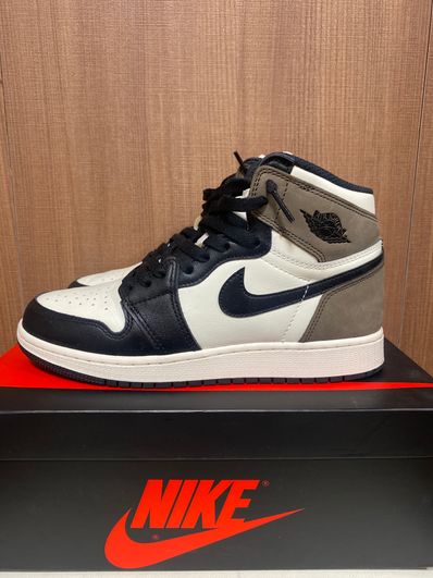 Nike GS Air Jordan 1 High OG "Sail/Dark Mocha/Black"